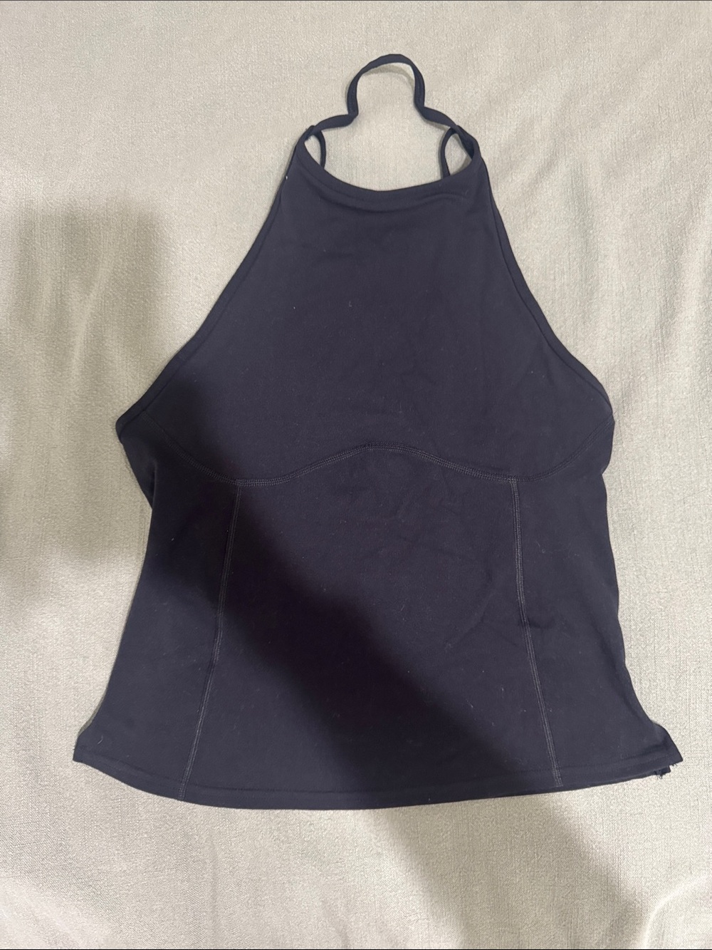 Free People Black Halter Neck Tank